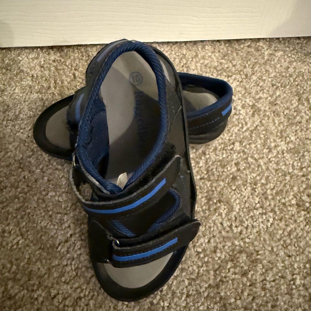Stylish Kids Sandals in Black and Blue
